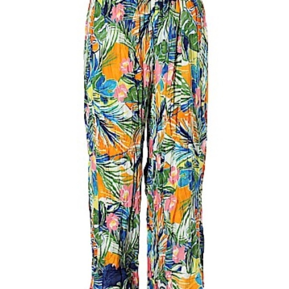 Tie Front Pants - Picture 2 of 2